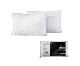 QUILTED COTTON TWIN PACK PILLOW PROTECTORS