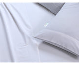 ELAN LINEN 500TC 100% EGYPTIAN COTTON SHEET SET - WHITE KING