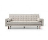 MARCELLA SOFA BED 3 SEATER BUTTON TUFTED LOUNGE