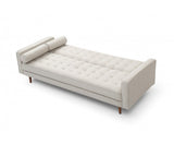 MARCELLA SOFA BED 3 SEATER BUTTON TUFTED LOUNGE