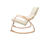 ARTISS FABRIC ROCKING ARMCHAIR - BEIGE