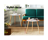 ARTISS COFFEE TABLE SCANDINAVIAN-WHITE