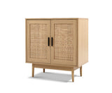 ARTISS RATTAN BUFFET SIDEBOARD CABINET