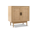 ARTISS RATTAN BUFFET SIDEBOARD CABINET