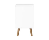 SCANDI 2 DRAWER BEDSIDE TABLE