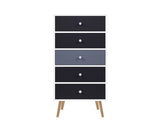 SCANDI 5 DRAWER SLIMBOY