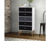 SCANDI 5 DRAWER SLIMBOY