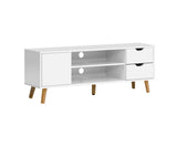 ARTISS TV CABINET ENTERTAINMENT UNIT STAND WOODEN SCANDINAVIAN