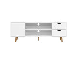 ARTISS TV CABINET ENTERTAINMENT UNIT STAND WOODEN SCANDINAVIAN