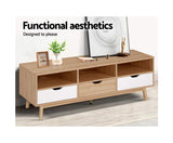 ARTISS TV CABINET ENTERTAINMENT UNIT SCANDINAVIAN