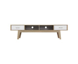 ARTISS TV CABINET ENTERTAINMENT UNIT SCANDANAVIAN 180CM OAK