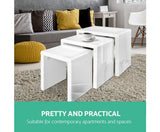 ARTISS SET OF 3 NESTING TABLES