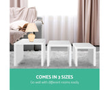 ARTISS SET OF 3 NESTING TABLES