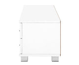 ARTISS 120CM TV STAND ENTERTAINMENT UNIT - WHITE