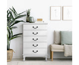 KUBI 5 DRAWER TALLBOY