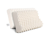 GISELLE BEDDING NATURAL LATEX PILLOW X2