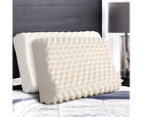 GISELLE BEDDING NATURAL LATEX PILLOW X2