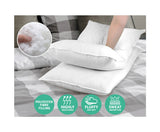 GISELLE BEDING KING SIZE 4 PACK PILLOWS