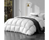 GISELLE GOOSE DOWN FEATHER QUILT  800GSM QUEEN