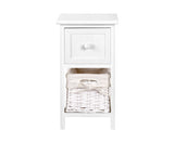 CLAIRE COASTAL BEDSIDE STORAGE UNIT SET OF TWO