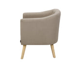 ADORA ARMCHAIR SINGLE ACCENT-BEIGE