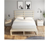 INDUSTRIAL COASTAL PALLET BED FRAME BED BASE KING SINGLE