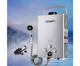 DEVANTI PORTABLE GAS HOT WATER SHOWER