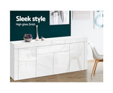 ARTISS HIGH GLOSS STORAGE BUFFET CABINET