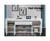 ARTISS HIGH GLOSS STORAGE BUFFET CABINET