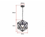 INDUSTRIAL COLLECTION PENDANT LIGHT CHANDELIER