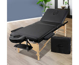 ZENSES 3 FOLD PORTABLE MASSAGE TABLE