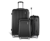 WANDERLITE 3PCE LUGGAGE SET - BLACK