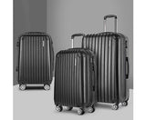 WANDERLITE 3PCE LUGGAGE SET - BLACK