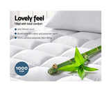 GISELLE BAMBOO HIGH TOP PILLOWTOP MATTRESS TOPPER