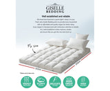 GISELLE 1000GSM HIGH LOFT MICROFIBRE MATTRESS TOPPER