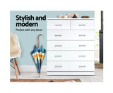 AVA 6 DRAWER TALLBOY