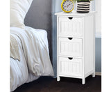 ALLY 3 DRAWER BEDSIDE STORAGE UNIT