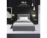 VILA GAS LIFT STORAGE BED - KING SINGLE