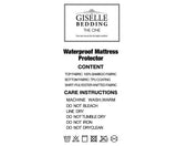 GISELLE BAMBOO MATTRESS PROTECTOR - ALL SIZES