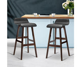 BRENTWOOD CRAFTED SET OF TWO BAR STOOLS