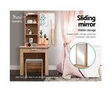 MILLY VANITY CABINET DRESSER WITH CHAIR