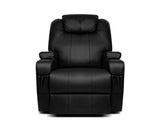 ARTISS ELECTRIC SWIVEL HEATED MASSAGE RECLINING LOUNGE CHAIR