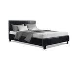 NEO FAUX LEATHER BED - DOUBLE