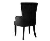 FRENCH PROVINCIALVELVET DINING CHAIR