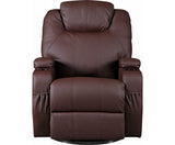 PALERMO REMOTE CONTROL SWIVEL 8 POINT HEATED MASSAGE CHAIR