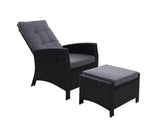 GARDEON SUN LOUNGER WITH OTTOMAN