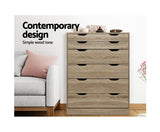 ARLI COLLECTION 6 DRAWER TALLBOY