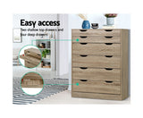 ARLI COLLECTION 6 DRAWER TALLBOY