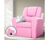 KEEZI KIDS LAZY LUX RECLINER - PINK