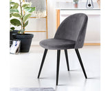 SOFT VELVET DINING CHAIR